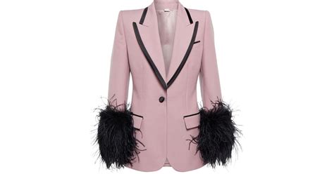 gucci feather blazer|gucci blazer second hand.